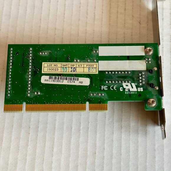 PCI EtherFast 10/100 LAN Network Card PCB-E574-AB5 Linksys LNE100TX Ethernet - Picture 7 of 8